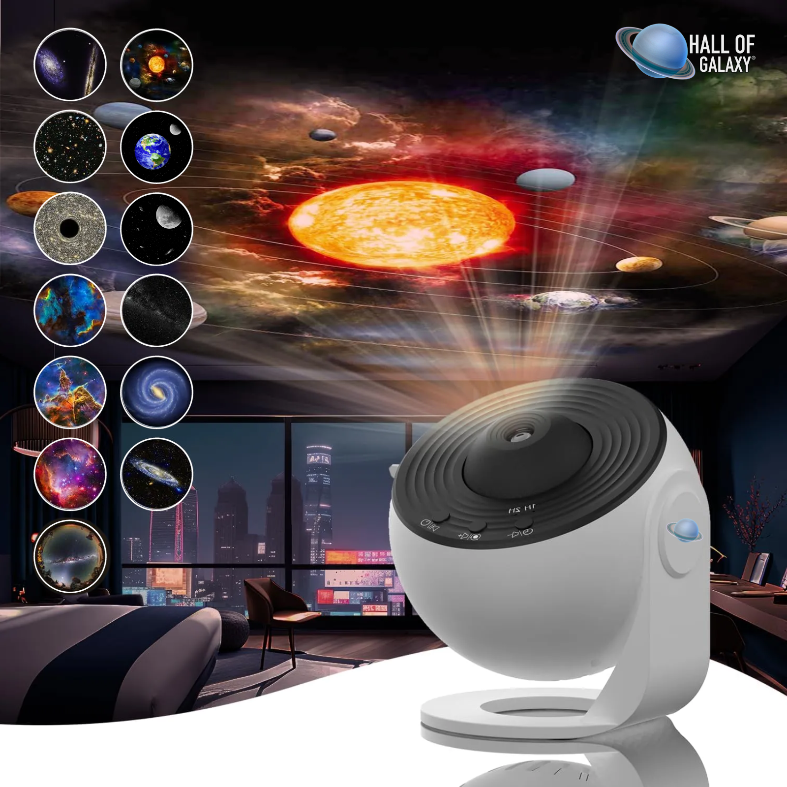 Galaxy light store projector suomi