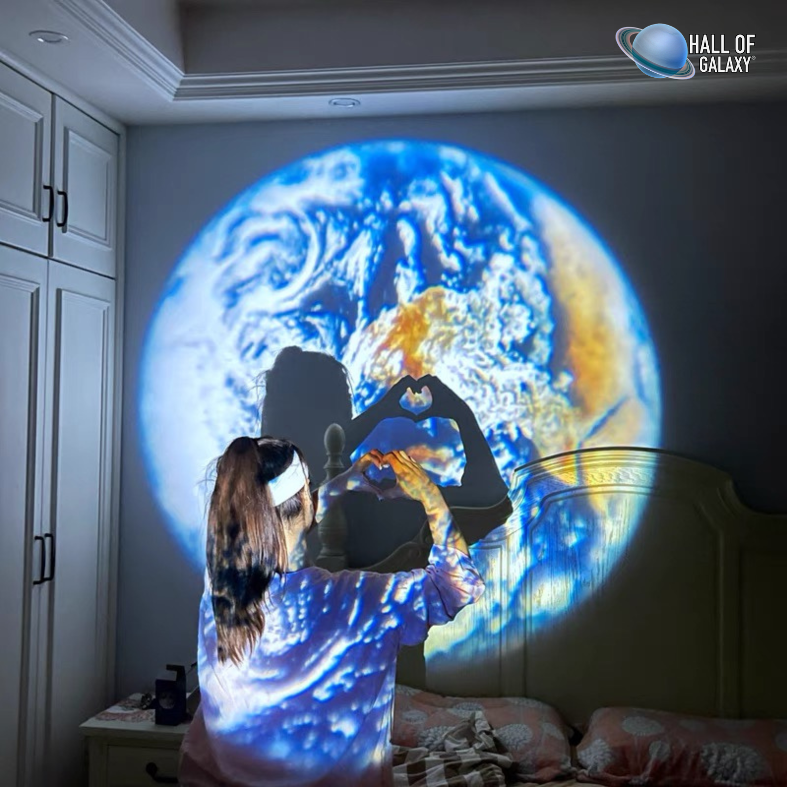 Mini best sale galaxy projector