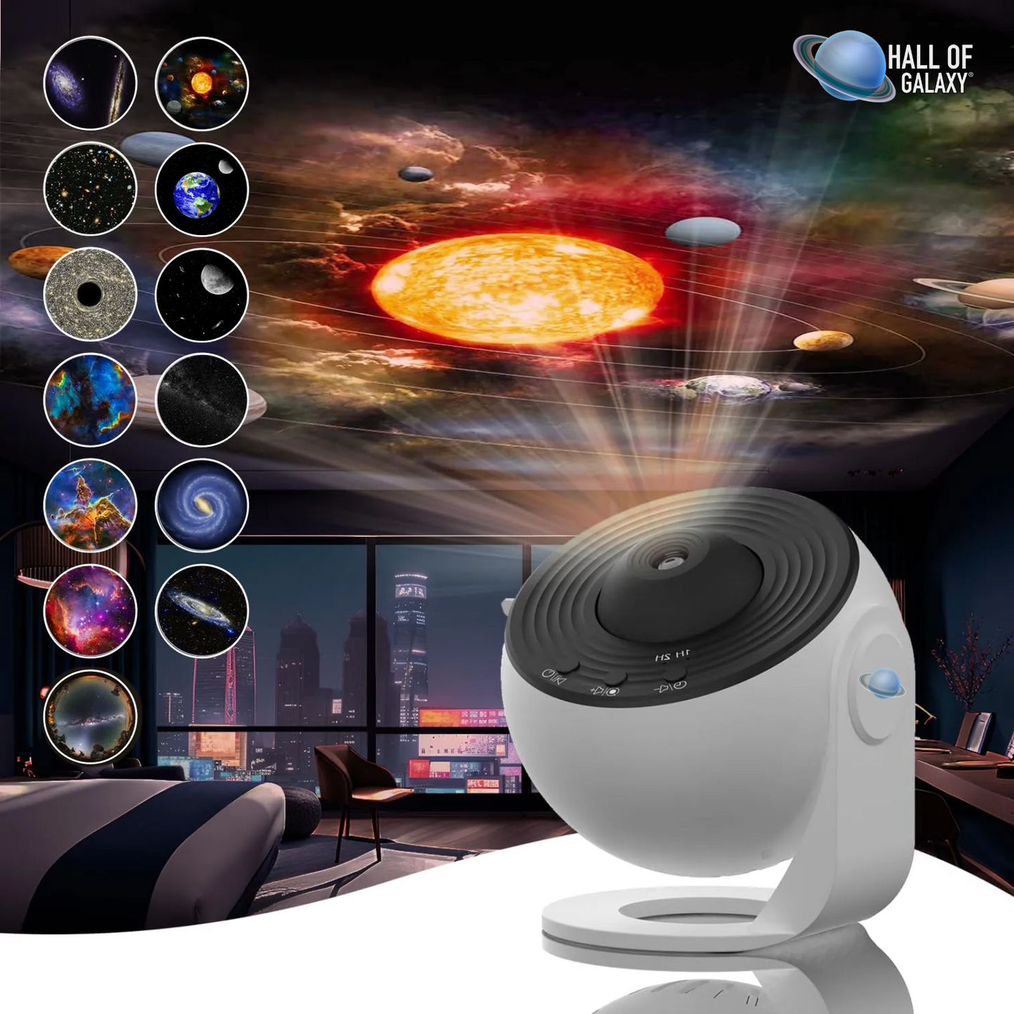 NEBULONIX® 360 ELITE Galaxy Projector