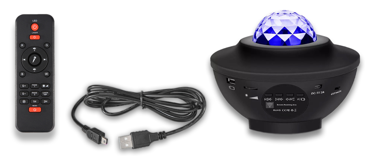 NEBULONIX® 360 Galaxy Projector